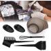 Hair Coloring Brush Anti Slip Hair Dyeing Styling Tool Hair Coloring Brush Hair Tint Salon Mixing Bowl Set for Salon and Household(1#) - Buy Online on SooperMarket.com