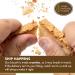 Dijas Natural Foods Crunchy Fat Free Biscotti Cookie - All Natural & Preservative Free - Low Calorie Snack (5oz, Raisin Almond) - Buy Online on SooperMarket.com