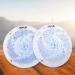 Pyle 240W 6.5 Low-Profile Waterproof Marine Speakers - 1 Pair Slim Style Outdoor Audio System w/ Illuminating LED Lights - Buy Online on SooperMarket.com