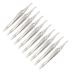 AAProTools 10 PCS Orthodontic Bracket Placer Self Holder Tweezers Reverse Action Tweezers (Long)