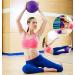 9-Inch Mini Yoga Ball for Home Exercise Pilates & Physical Therapy - Purple - Buy Online on SooperMarket.com