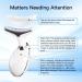 ATOMTA Face Massager Microcurrent Device | Anti-Wrinkle & Skin Tightening | High Frequency Vibration | White - Buy Online on SooperMarket.com