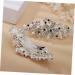 PLAFOPE Rhinestone Hair Clip Headwear for Women Bridal Barrette Clip Flower Hair Clips for Women Headpiece for Bride Pearl Headpiece Wedding Hair Rhinestone Headpiece Hairpin Rhinestones - Buy Online on SooperMarket.com