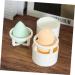 minkissy Sponge Drying Rack Beauty Sponge Holder Sponge Stand Storage Makeup Sponge Holder Powder Puff Rack Sponge Rack Drying Rack White Gourd Cotton White Sponge Holder - Buy Online on SooperMarket.com