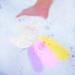 Inkee Foamy Unicorn 6 Pack 6 Bathing Balls for Kids | Unicorn-Shaped Foaming Bombs | Chewing Gum Fragrance & Almond Oil | International Shipping Available - Buy Online on SooperMarket.com