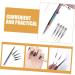 minkissy 1 Set Nail Art Drawing Pen Nails Brush Pen Nail Design Liner Nail Salon Supplies Manicure Painting Manicure Tools Manicure Drawing Tool Nail Painting Design Brush Painted - Buy Online on SooperMarket.com