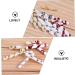 ABOOFAN 4pcs Christmas Candy Cane Ornament Candy Canes Toy Candy Walking Sticks Crutches Christmas Tree Colorful 7x2.5cm - Buy Online on SooperMarket.com