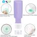 10-Pack Travel Bottles Set - 3oz Leakproof Silicone Containers | TSA Approved Toiletry Bottles for Shampoo, Lotion, Soap - Multicolor - Buy Online on SooperMarket.com