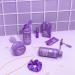 Lee Stafford Purple Toning Hair Treatments - Violet Shampoo for Bleach Blondes 4 x 15ml Hot Shots | Ideal for Highlighted & Naturally Blonde Hair - Buy Online on SooperMarket.com