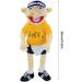 Jeffy Soft Plush Hand Puppet 58cm - Mischievous Funny Toy with Working Mouth | Perfect Gift for Kids - Birthday, Christmas, Halloween | Ideal for Play House and Teaching Preschool - Buy Online on SooperMarket.com