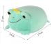 JUNERAIN Super Soft Frog Plush Stuffed Animal Hugging Pillow - 35cm Mint Green | Adorable Toy Gift for Kids, Toddlers, Boys, Girls | Cuddly Frog Decoration - Buy Online on SooperMarket.com