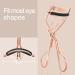 Larbois Eyelash Curler with 5 Refill Pads & Velvet Bag - Professional No Pinch, No Pain, No Pulling Eye Lash Curler for Perfect Curls in Seconds - Rose Gold - Buy Online on SooperMarket.com