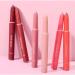 12 Colors Matte Lipstick Pen Set - Waterproof Lip Liner Crayon Long-lasting & Non-sticky with Built-in Sharpener - Buy Online on SooperMarket.com