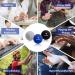 Letreen 3 Set Stress Balls for Adults - Gel Anti-Stress Balls in Various Strengths & Sizes | Perfect for Concentration & Relaxation - Black Sapphire Blue Gray - Buy Online on SooperMarket.com