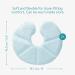 Navaris Thermo Pads Chest Pillow Set - 2 Gel Pearl Cooling & Heating Pillows for Breastfeeding - Reusable Warm Cold Compress - Blue - Buy Online on SooperMarket.com