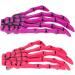 6 Pieces Gothic Skeleton Hands and Bone Hair Clips Fashion Punk Rock Devil Claw Hair Clips Women Girls Hair Accessories - Buy Online on SooperMarket.com