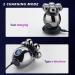 5 in 1 Electric Head Shaver for Men - 7D Floating Cutter Beard Trimmer IPX5 Waterproof USB Wireless Charging - Perfect for Bald Men - Buy Online on SooperMarket.com