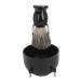 Men Beard Shaving Set Brush Stand Foam Bowl Beard Brush Beard Care Set for Barbershop Hotel Home