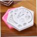 NAMOARLY Set Easter Cooking Supplies DIY Baking Cake Ice Cube Trays Cartoon Shape Easter Cookie Mould Silicone Fondant Easter Party Favor Supplies Nonstick Gummy Molds Candy Chocolate medium Pink - Buy Online on SooperMarket.com