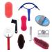 Professional 10-Pc Vier Horse Brush Set - Equestrian Grooming Kit for Horse Cleaning & Care - Buy Online on SooperMarket.com