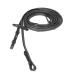 HORZE Soft Grip Rubber Reins - Stoppers Black Horse