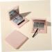 NOLITOY 6 Pcs Empty Eyeshadow Pans - DIY Pink Eye Shadow Palette & Organizer | Magnetic Makeup Tray for Highlighter & Lip Balm - Buy Online on SooperMarket.com