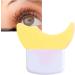 Eyelash Applicator Baffle Eyelash Mascara Smudge Guard Silicone Smoothing Surfaces Various Angles For All Face Shapes (Yellow) - Buy Online on SooperMarket.com