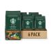 Starbucks House Blend Medium Roast Ground Coffee 340g Bag (Pack of 6)