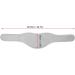 Breathable Neck Wrap for Pain Relief - Light Gray Collar Bandage for Moxibustion Care - Buy Online on SooperMarket.com