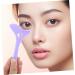minkissy Eyeliner Stamp Silica Gel Eyelashes Protection Purple 12.00X6.00X0.50CM Purple - Buy Online on SooperMarket.com