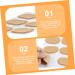 Healeved 6sheets Heel Grips Corn Patch Corn Toe Protectors Foot Corn Removal Pads Patches Bunion Relief Pads Bunion Foot Protectors Medicated Patches Women's Shoes Cotton Eliminator - Buy Online on SooperMarket.com
