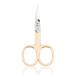 Titania nail scissors Solingen gold -plated (9.5cm) curved scissors Extra sharp nail shaver Professional manicure scissors made of carbon steel Made in Germany (Solingen) Gilded 9.5 cm