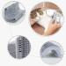 ZBJBinCH 2 Pcs Cat Self Groomer PP Wall Corner Grooming Brush Comfortable Cats Massage Comb for All Long and Short Hair Pet Cats(Gray) - Buy Online on SooperMarket.com
