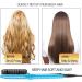 Enhanced Negative Ion Hair Straightener Brush - 30s Fast Heat-Up, 16 Temp Settings, MCH Heated, Ceramic Straightening Comb - Anti-Scald Technology - Ideal for Various Hair Types - Buy Online on SooperMarket.com