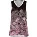 Fannyouth Women's Sleeveless V-Neck Tank Top - Pink, Size X-Large - Buy Online on SooperMarket.com