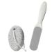 TOSSPER 2 Pieces Foot Files Foot Washer Pumice Stones pedicure Rasp Pedicure Lawn Stone Foot Care Stainless Steel Raschen