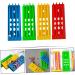 Mipcase 12 Pcs Pigeon Ring Stand Where Pigeon Ring Rack Pigeon Ring Frame Chick Plastic Bird Supplies 20.00X7.00X1.50CMx3pcs As Shownx3pcs - Buy Online on SooperMarket.com