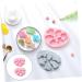 Alipis 2pcs Silicone Baking Mold Silicone Molds Fruit Tray Vehicle Chocolate Mold 3D Mousse Fondant Mold 21x16cm Pink - Buy Online on SooperMarket.com