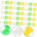 BCOATH Colored Tabs 300pcs Bands Small Green Pigeons Bird Outdoor Ring Finch Classification Doves Pigeon Dove Clip Ducks Colorful White Pet Birds Marking for Band Parrots Bright Professional Chicks 1.3X1.3X0.5CM As Shown - Buy Online on SooperMarket.com