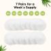 Buy KeaBabies Comfy Nursing Pads - Soft White, 14 Pack for Ultimate Comfort - Buy Online on SooperMarket.com