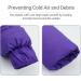 Kids Winter Puffer Jacket & Snow Bib Pants Set | 2-Piece Snowsuit for 3-4 Years | Hooded Down Coat & Snow Pants Outfit | Purple - Buy Online on SooperMarket.com