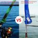 NATRUTH Rod Sock Fishing Rod Sleeve Cover Braided Mesh with Lanyard - 8pcs, 8 Color Options, for 74.8 Casting Sea Fishing Rods - Buy Online on SooperMarket.com