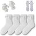 Funny Magnetic Sucktion 3D Doll Couple Socks Hand In Hand Socks Funny Socks 2pair White