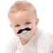 Jomewory Funny Schnuller-Bart-perfect for little boys or girls silicone-pacifier design for children's teeth funny baby toy gift