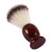 Male Beard Shaving Brush - Nylon Hair & Wooden Handle - Premium Facial Cleansing Tool for Men - Buy Online on SooperMarket.com