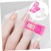 Mikinona 60 pcs UV White Tool Building Nail DIY A Home Tools Gel and Fixing Forms Finger Curve Clamps Clamp Quick Poly Fiberglass Clips Tips Extension Fake Salon Pinching Manicure 1 count (Pack of 1) White Pinkx5pcs - Buy Online on SooperMarket.com