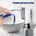 Curved Silicone Haircut Band - Neckline Shaving Template and Hair Trimming Guide for DIY Home Haircuts in Blue - Buy Online on SooperMarket.com