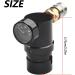 Paintball PCP Air Compressor & HPA Micro Regulator | 2000PSI Manometer Remote Coil Hose Air Tank Controller - Buy Online on SooperMarket.com