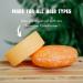 Clever Yoga Fresh Citrus Shampoo Bar - Vegan Solid Bar for All Hair Types - Travel-Friendly & Frizz-Free Haircare Solution (1 Bar) - Buy Online on SooperMarket.com