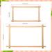 Adjustable Bamboo & Beech Wood Cross Stitch Frame Set - 2 Pcs | Tapestry & Embroidery Frames for Quilting & Needlepoint | Sewing Projects Craft Holder - 21.5 x 12 & 26 x 17.7 - Buy Online on SooperMarket.com